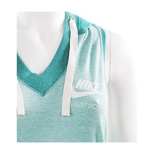 🆕Nike Vintage Gym Sleeveless Hoodie NWT LARGE